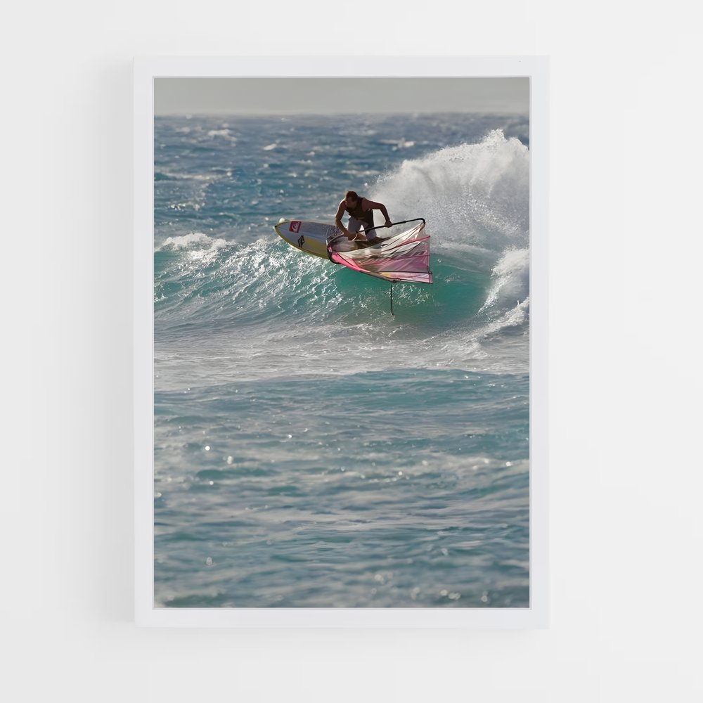 Poster Robby naish entier – affiche Planche à voile (vue 3)